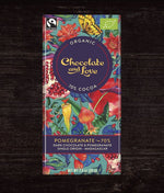 POMEGRANATE 70% - DARK CHOCOLATE WITH POMEGRANATE