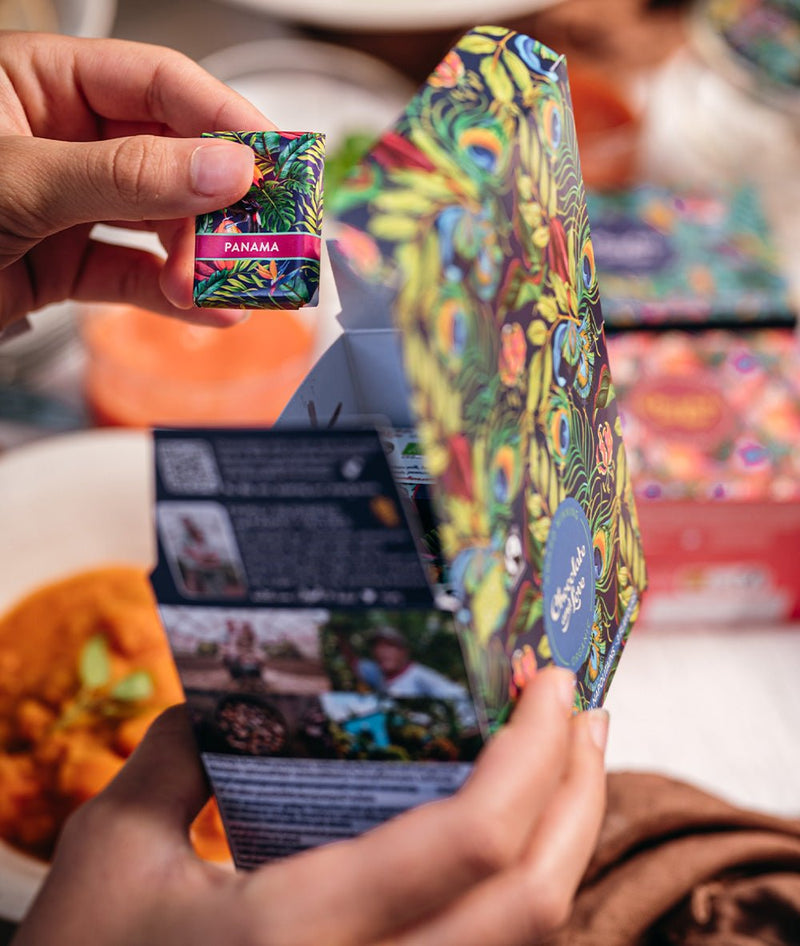 Chocolate Raffle Box Fairtrade, Organic, Chocolate Ballotin Box | Chocolate & Love ...